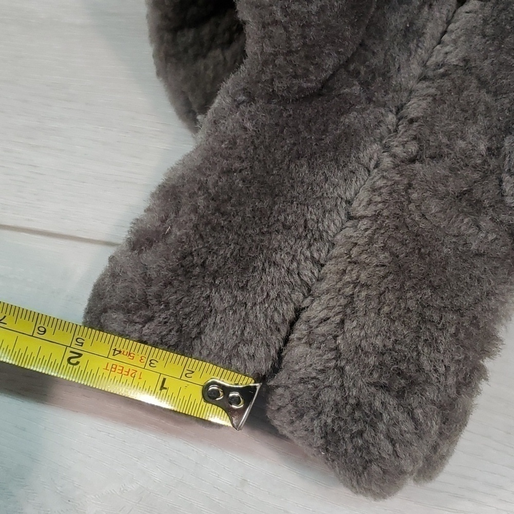 Ugg Australia Women Fluffy Platform Slippers shoes sz 10 - Picture 11 of 13